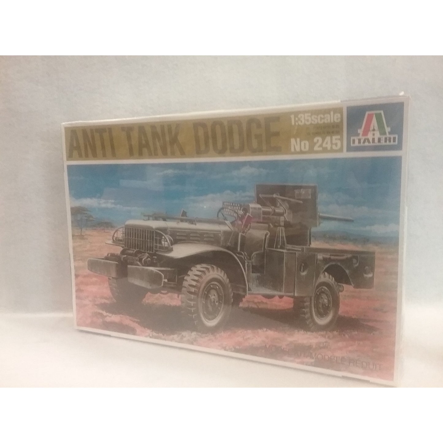 1/35 Scale Italeri No.245 Anti Tank Dodge