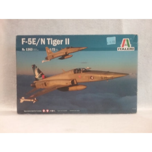 1/72 Scale Italeri No.1363 F-5E/N Tiger II