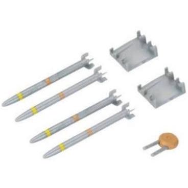 E-flite No.EFLH1262 Gun And Missile Set: BCX/2