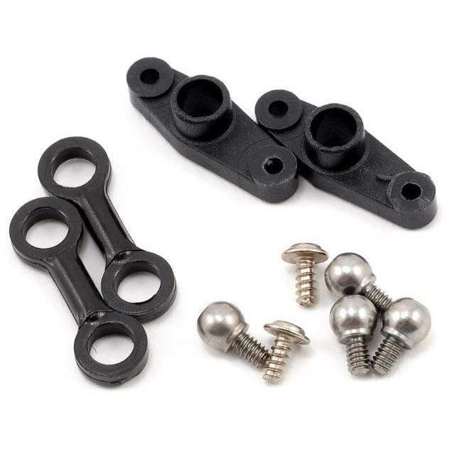 Blade No.BLH1618 Bell Mixer Arm And Pushrod/Link Set:  B450 3D, B400
