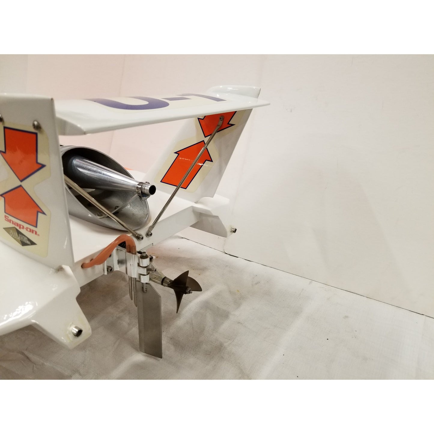 Custom Built Dave Wilwock U-16 Pro Boat RC Miss Ellstrom Elam Plus Hydroplane RT