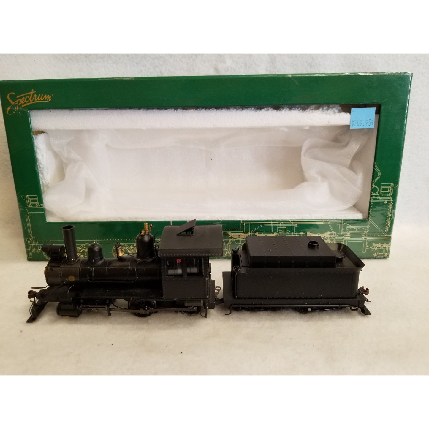 On3 Scale Spectrum  No.28304 4-4-0 American Steam Locomotive (DCC)