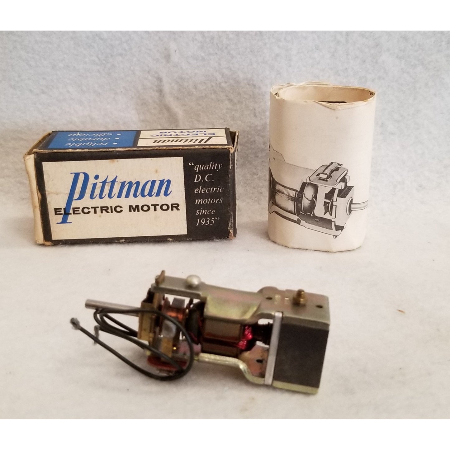 O Scale Pittman Electric Locomotive Motor