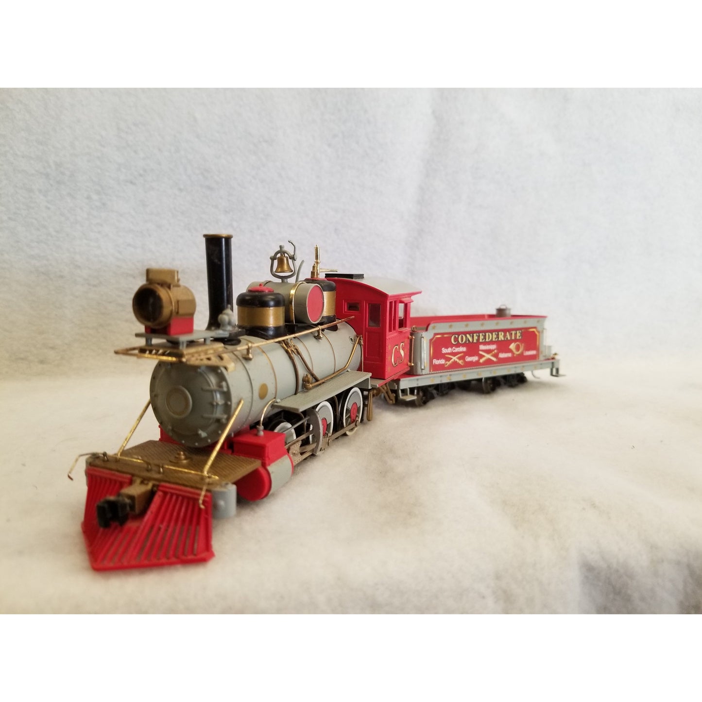 On30 Scale Bachmann, Hawthorne Village  Confederate States 2-6-0 Locomotive And