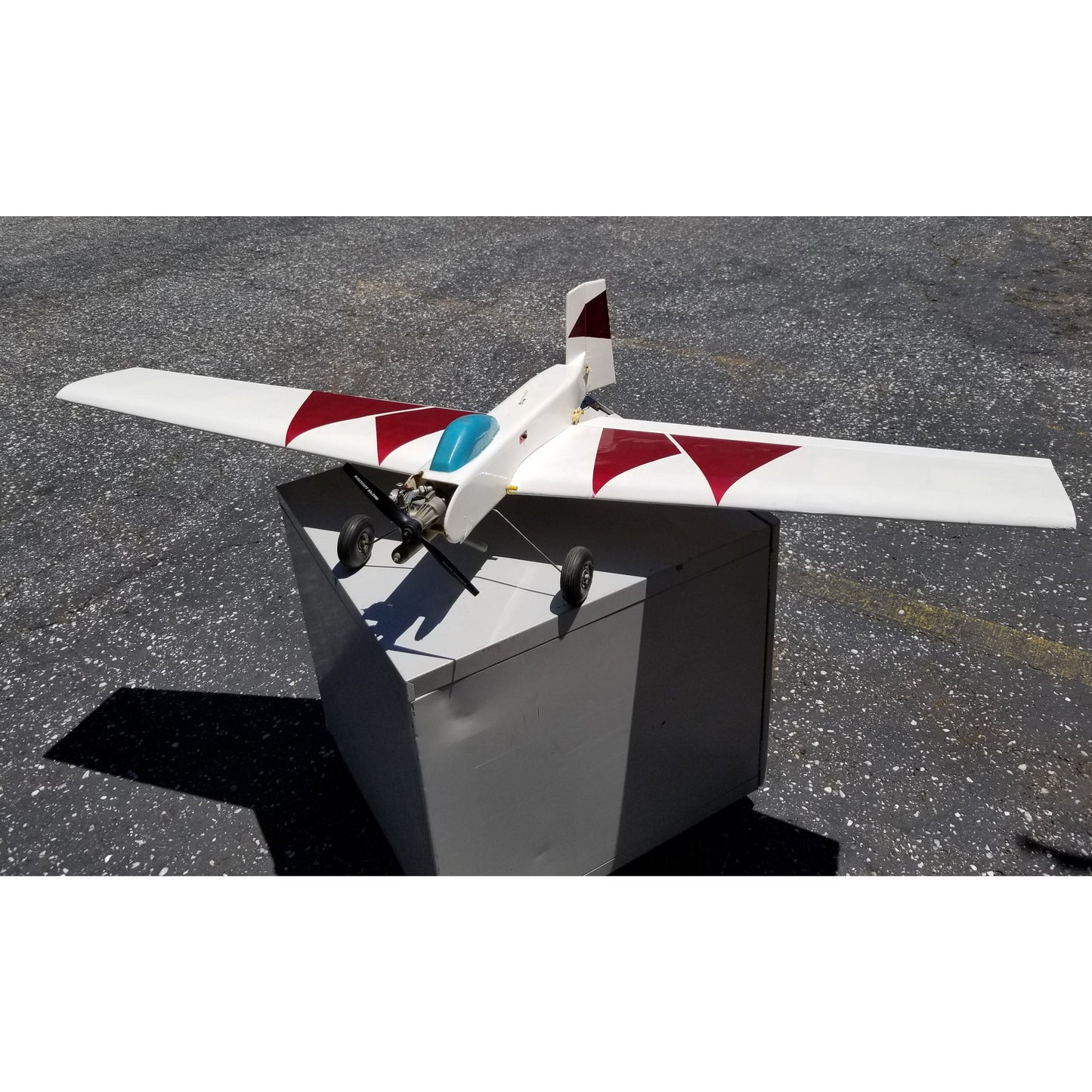 50% OFF SALE !!!-Red And White RC Plane