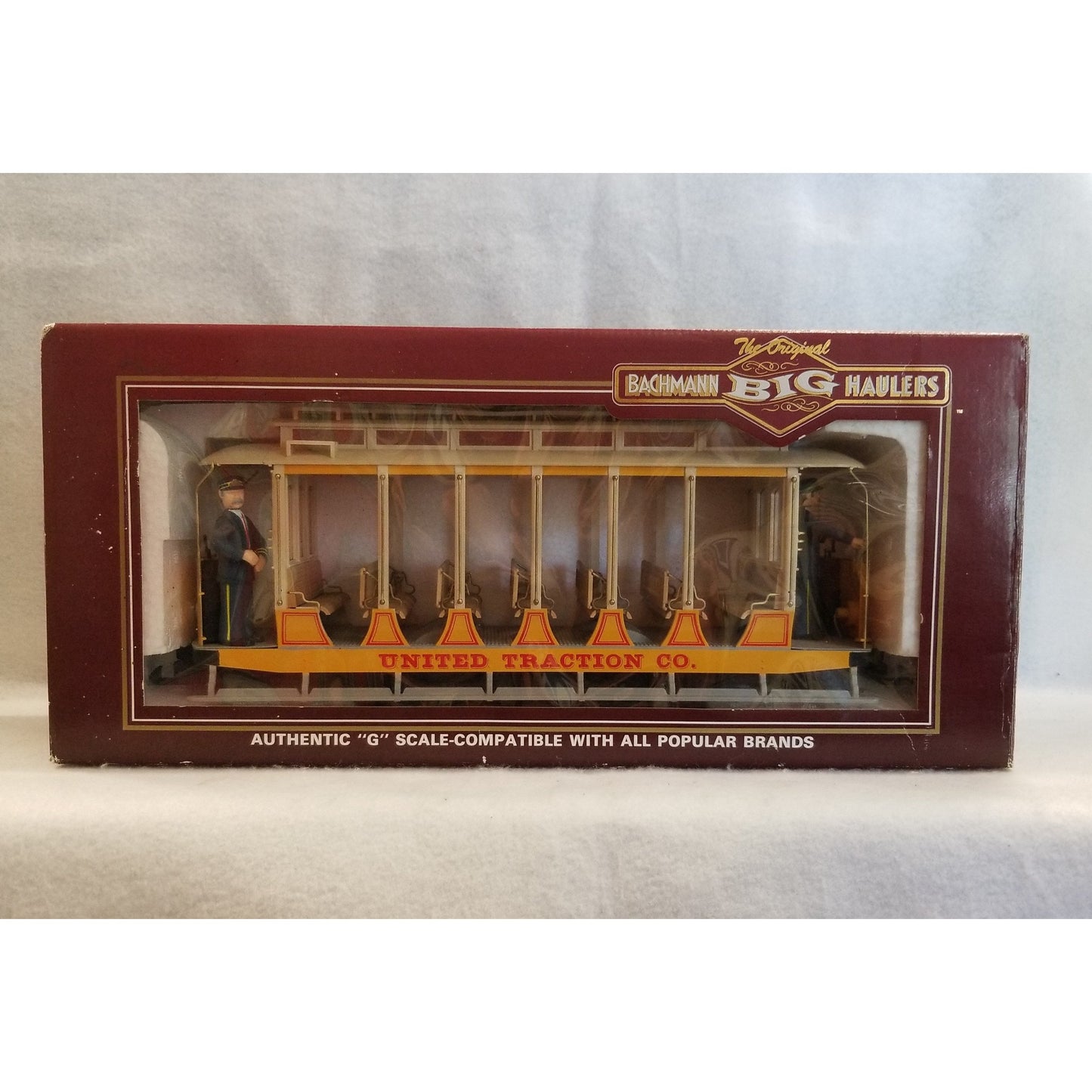 G Scale Bachmann No.93938 Open Streetcar  United Traction Co. No. 504