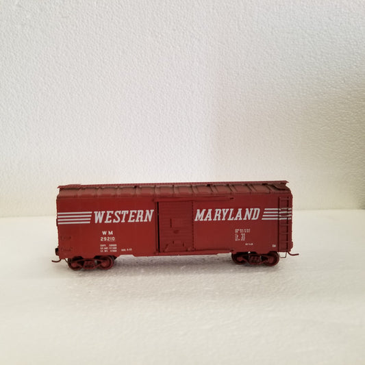 HO Scale Athearn Western Maryland Box Car No.29210
