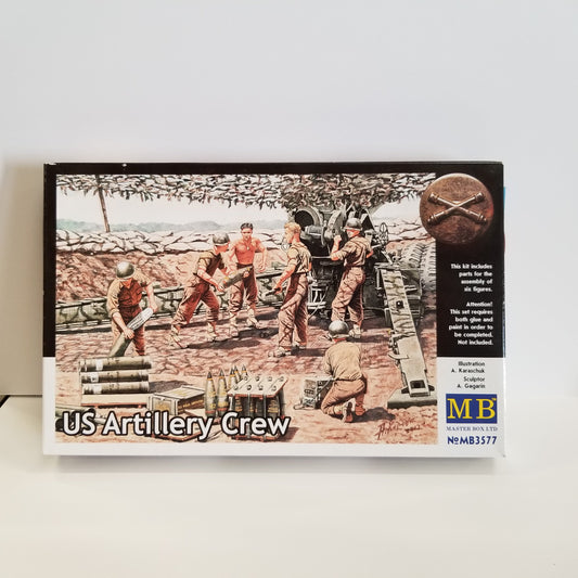 1/35 Scale Master Box LTD. No.MB3577  US Artillery Crew