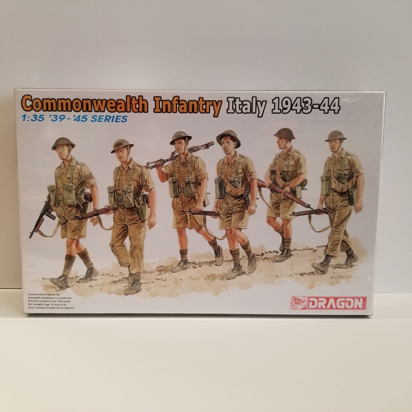 1/35 Scale Dragon No.6380 Commonwealth Infantry Italy 1943-44