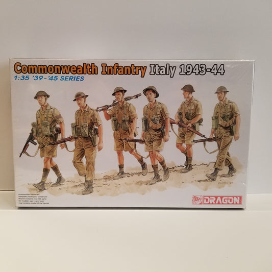 1/35 Scale Dragon No.6380 Commonwealth Infantry Italy 1943-44