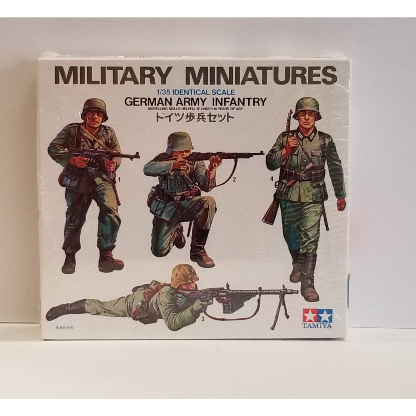 1/35 Scale Tamiya No.35002 German Army Infantry