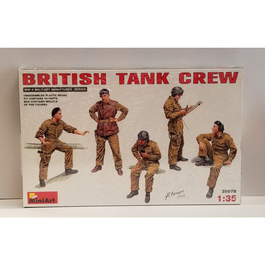 1/35 Scale MiniArt No.35078 British Tank Crew