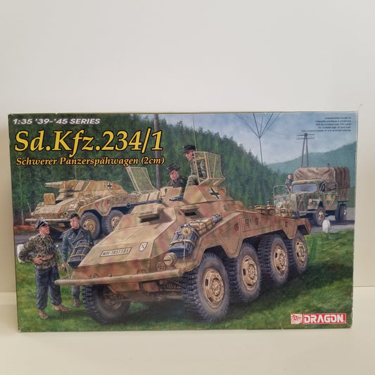 1/35 Scale Dragon No.6298 Sd.Kfz.234/1 Schwerer Panzerspähwagen(2cm)