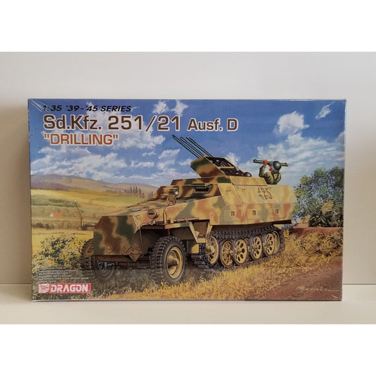 1/35 Scale Dragon No.6217 Sd.Kfz. 251/21 Ausf. D "Drilling"