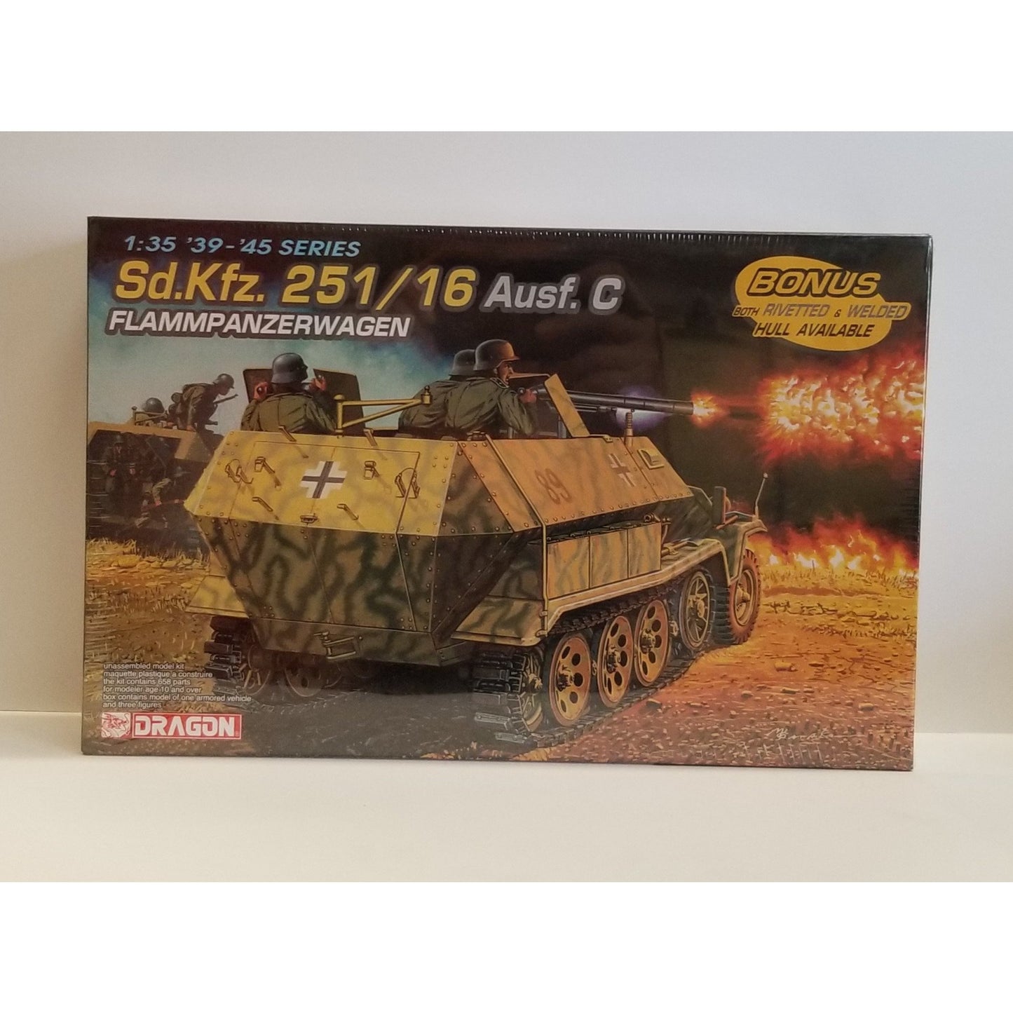 1/35 Scale Dragon No.6202  Sd.Kfz. 251/16 Ausf. C Flammpanzerwagen