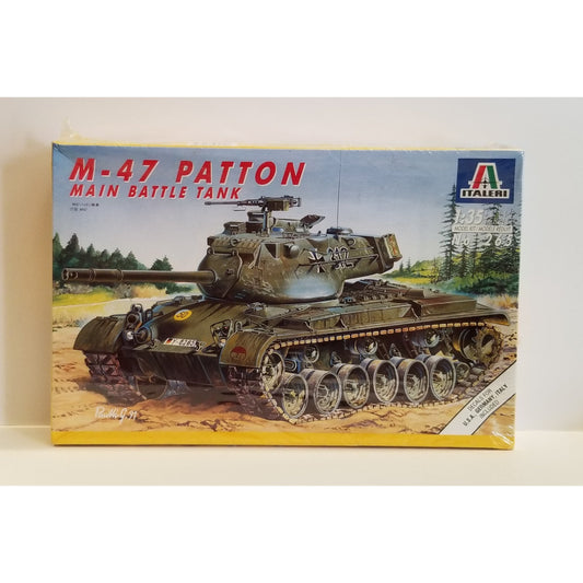 1/35 Scale Italeri No.265 M-47 Patton Main Battle Tank