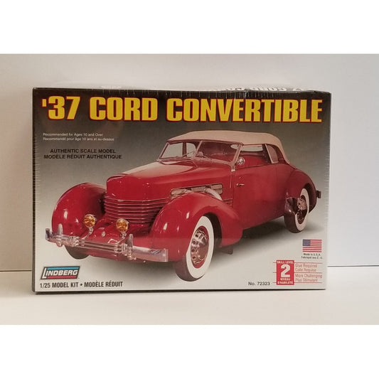 1/25 Scale Lindberg No.72323 '37 Cord Convertible