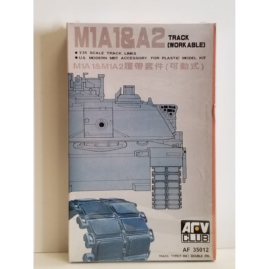 1/35 Scale AFV Club No.AF 35012 M1A1 & M1A2 Tracks