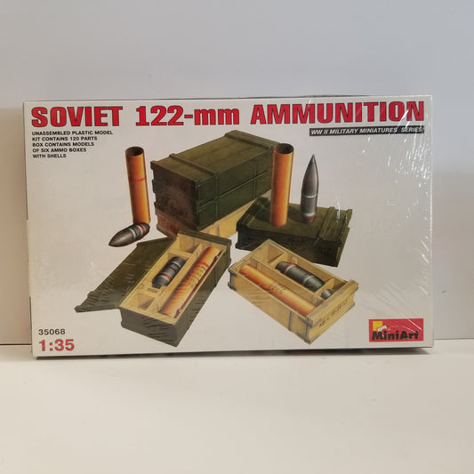 1/35 Scale MiniArt No.35068 Soviet 122-mm Ammunition