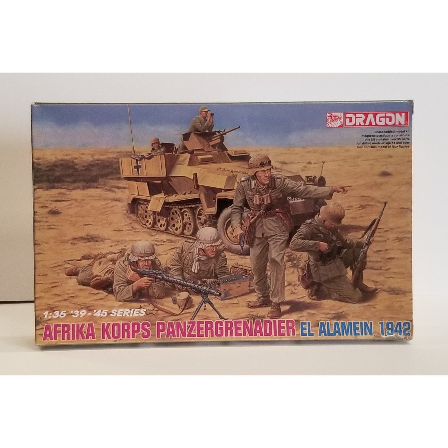 1/35 Scale Dragon No.6389 Afrika Korps Panzergrenadier El Alamen 1942