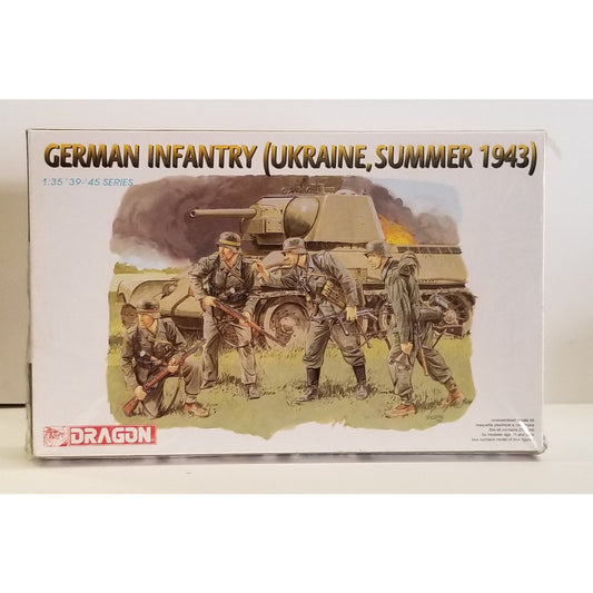 1/35 Scale Dragon No.6153 German Infantry (Ukraine, Summer 1943)