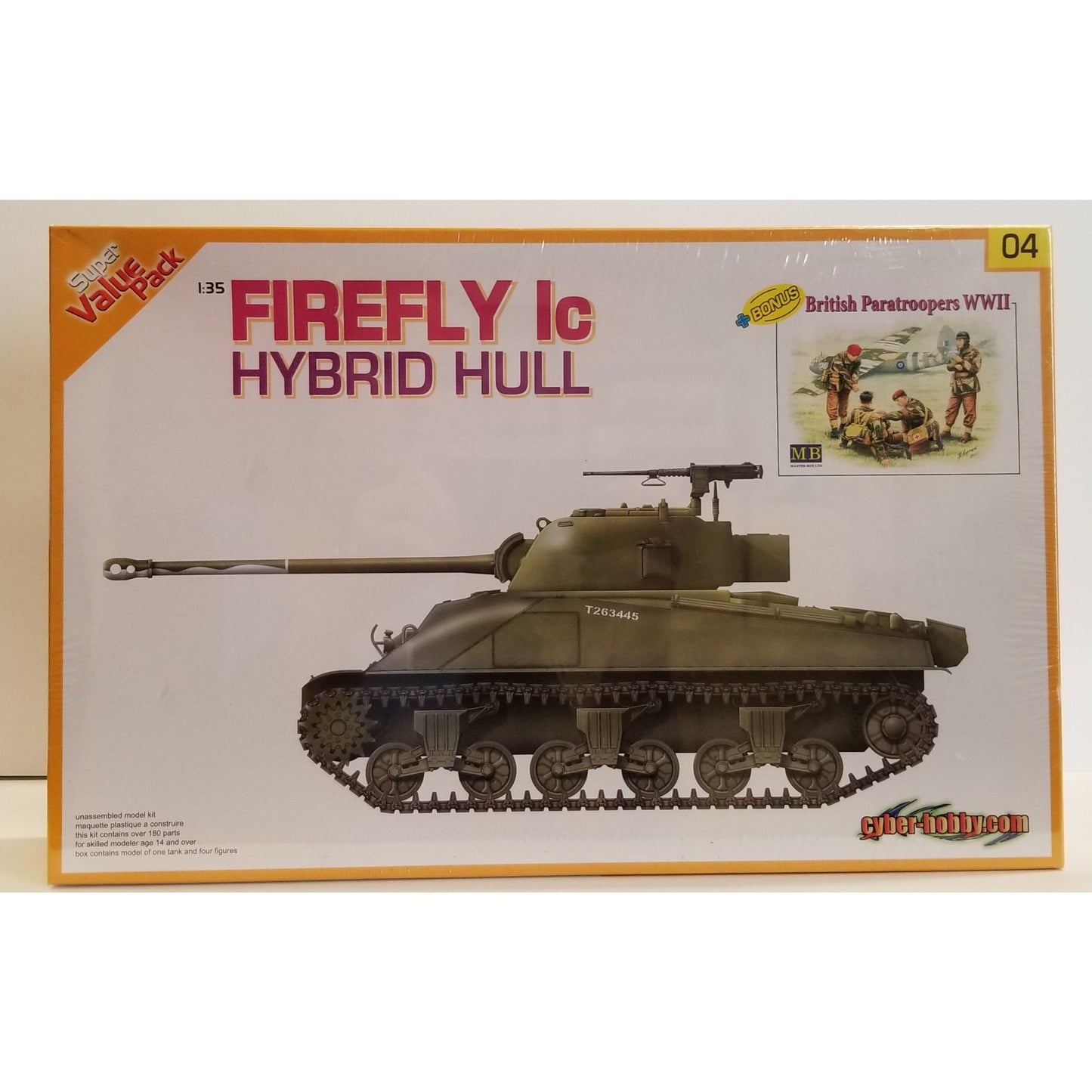 1/35 Scale  Cyber-Hobby / Dragon No.9104 Firefly 1c Hybrid Hull