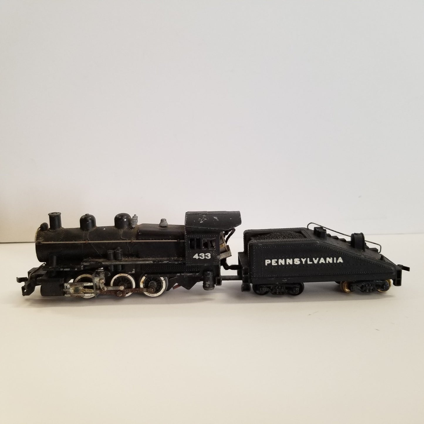 HO Scale American Flyer Pennsylvania 0-6-0 Locomotive And Coal Car No.434