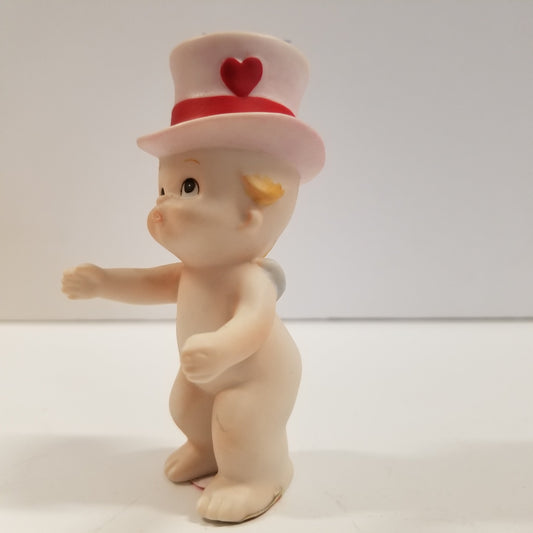 Vintage Geo Z. Lefton Porcelain Kewpie Valentine Doll