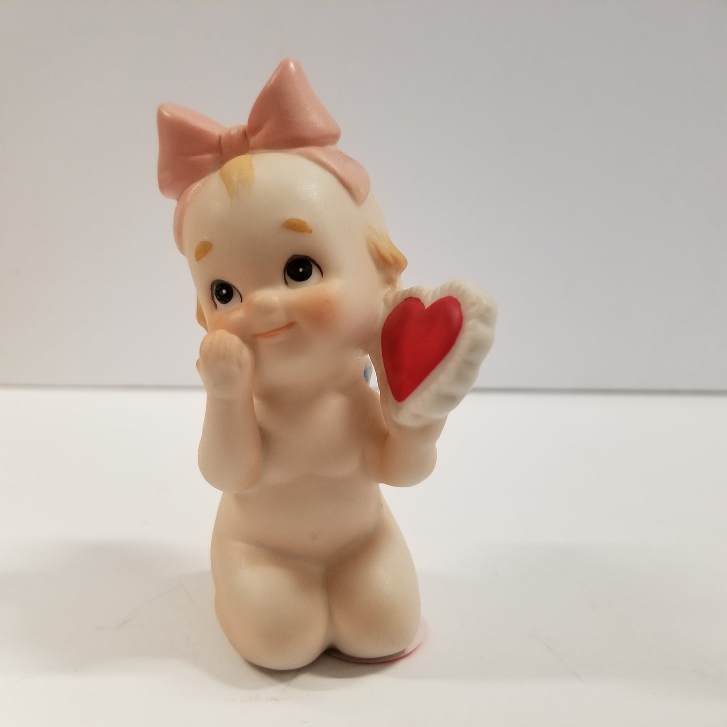 Vintage Geo Z. Lefton Porcelain Kewpie Doll