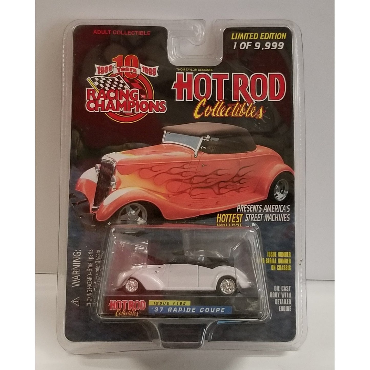 1/64 Scale Racing Champions Hot Rod Series No.165 '37 Rapide Coupe