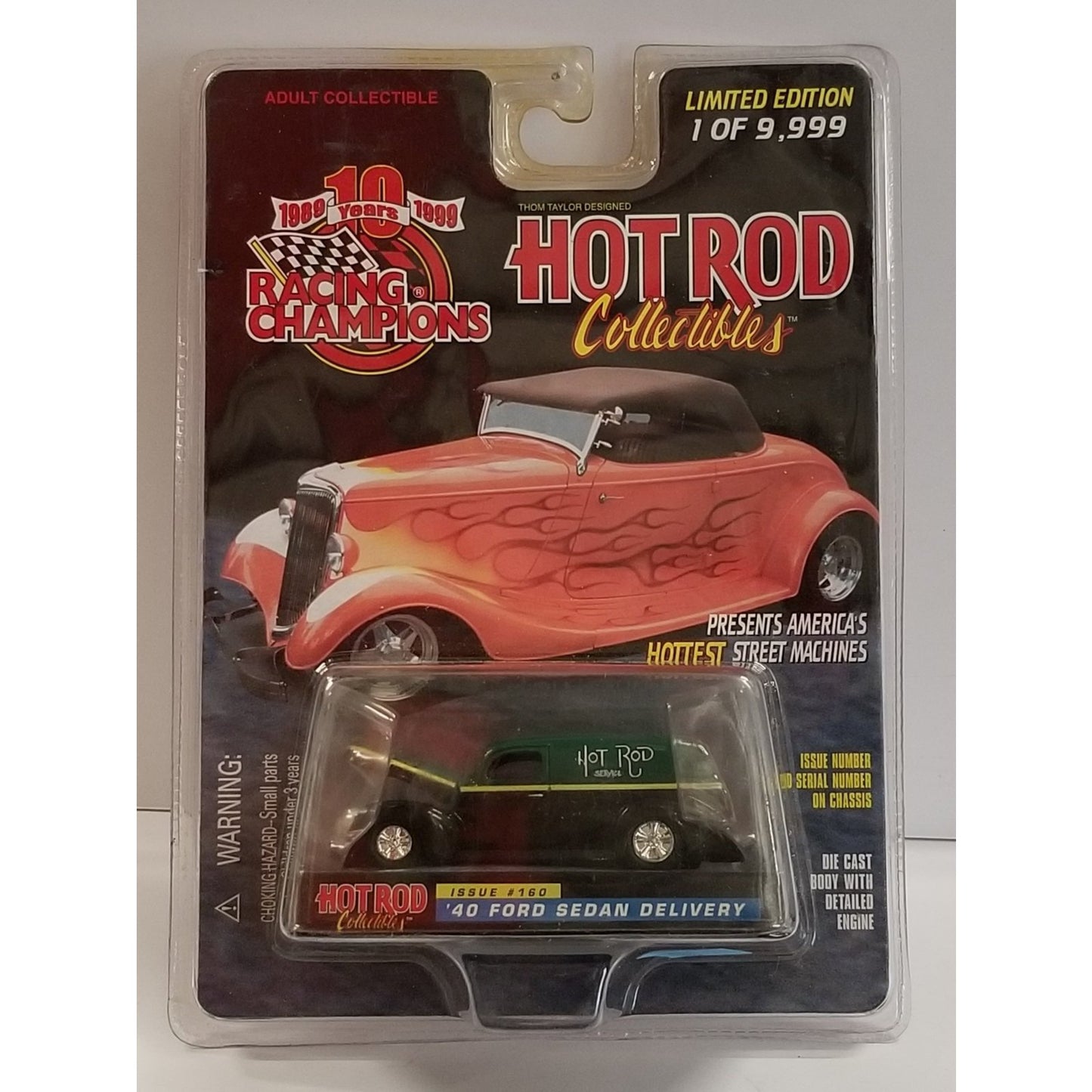 1/64 Scale Racing Champions Hot Rod Series No.160  '40 Ford Sedan Delivery