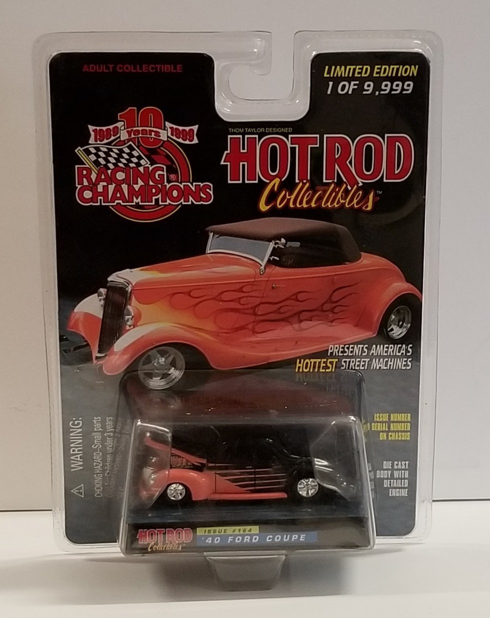 1/64 Scale Racing Champions Hot Rod Magazine No.164 '40 Ford Coupe