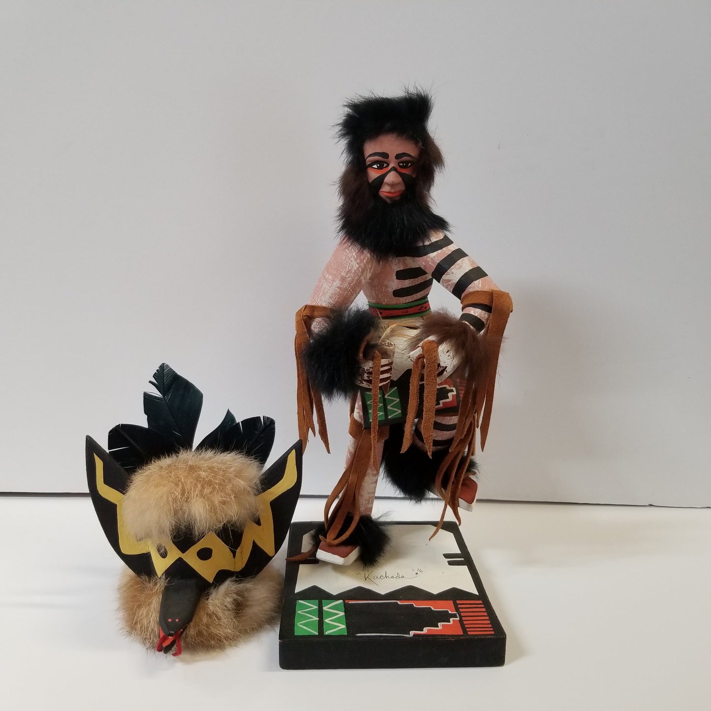 14" Kachina Doll "The Leaft Haudurd"