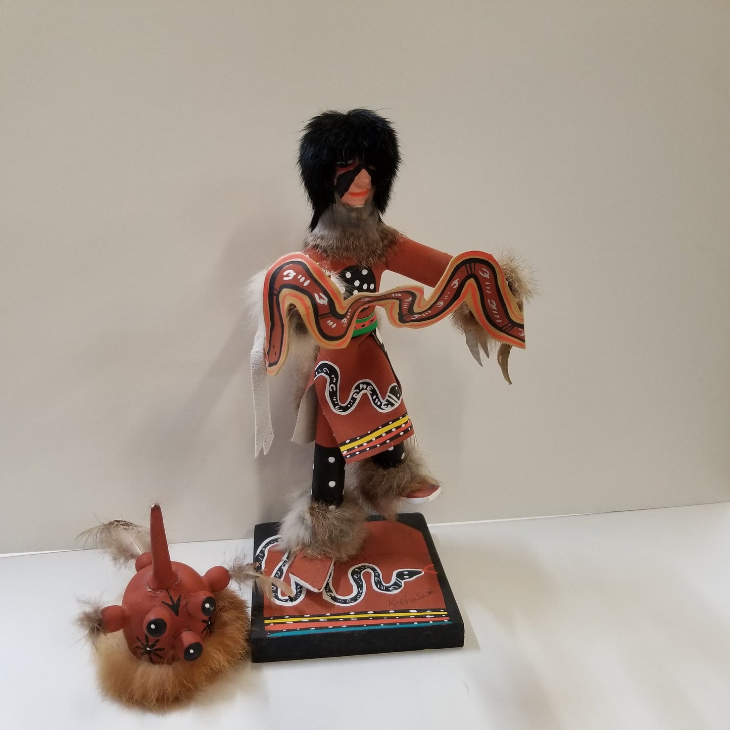 15" Kachina Doll "The Racer Snake"