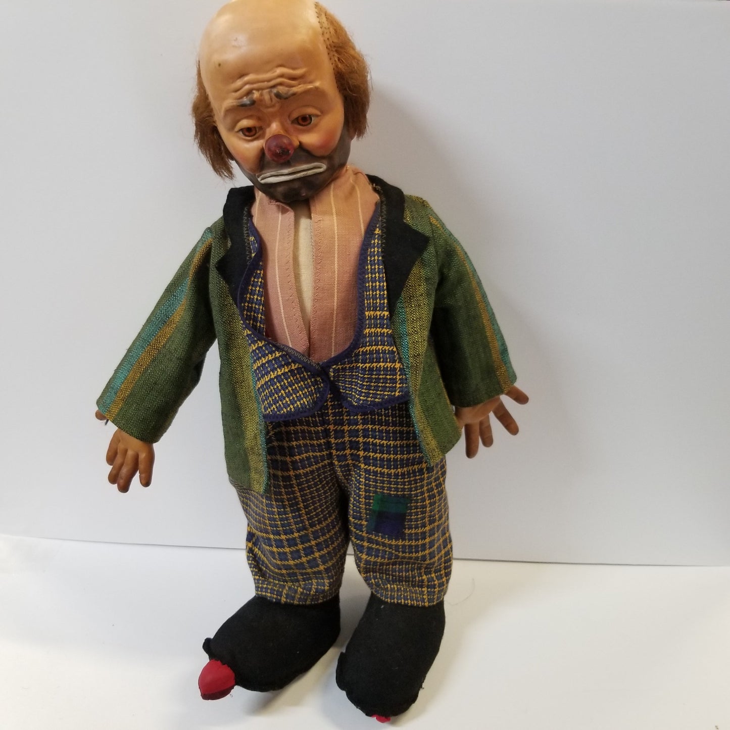 B & B Toys Vintage Emmett Kelly's "Willy The Clown" Doll