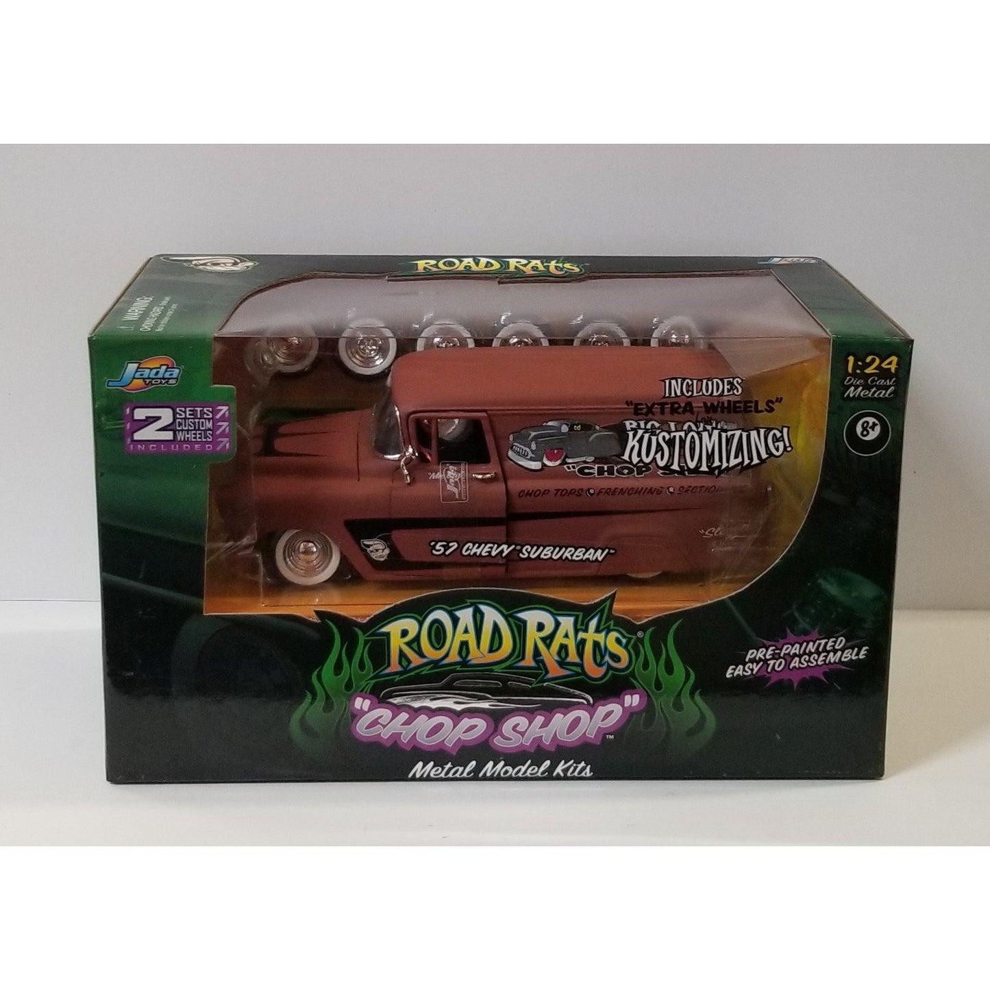 1/24 Scale Jada Toys Die-Cast Road Rats '57 Chevy Suburban