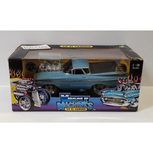 1/18 Scale Muscle Machines Die-Cast '59 El Camino
