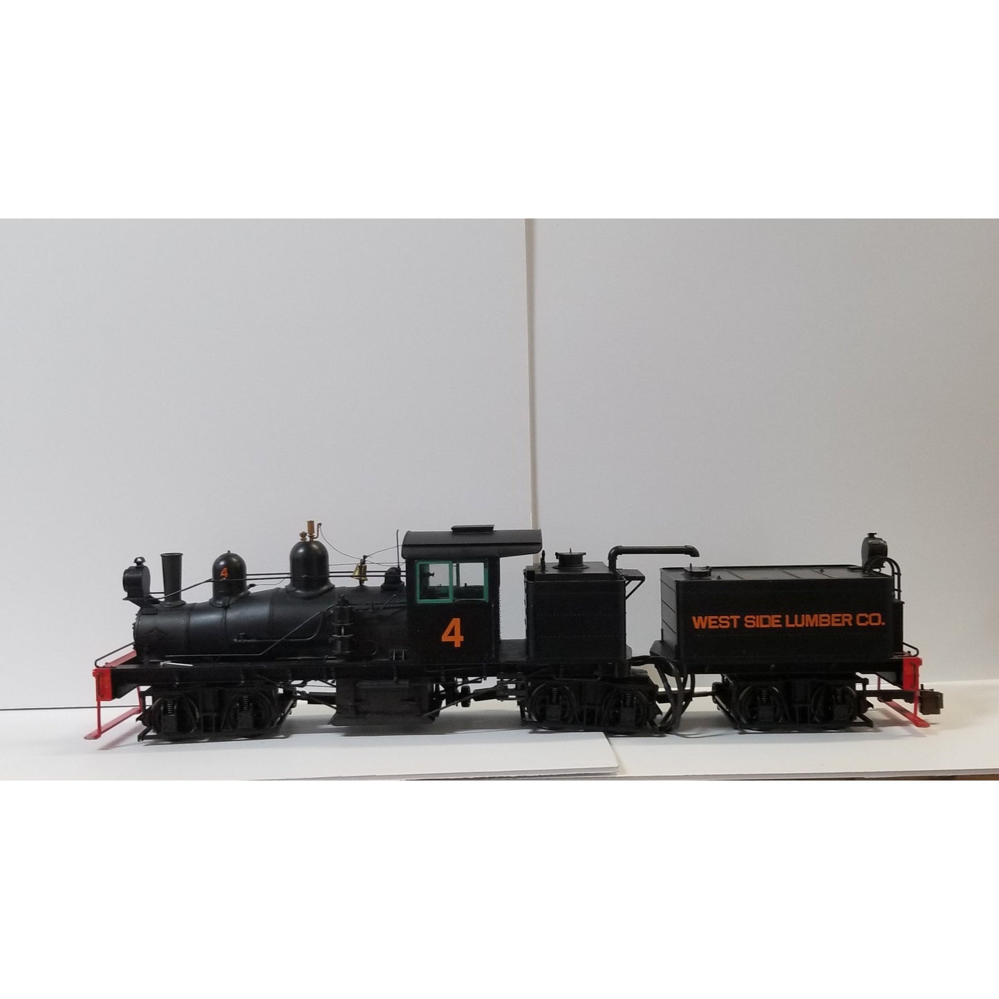 Bachmann 82698 West Side Lumber Co. #4 DCC Sound-Equipped 55-Ton Three-Truck Sha