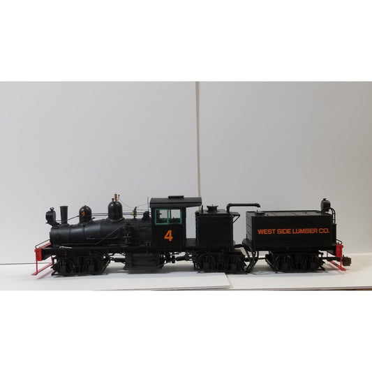 Bachmann 82698 West Side Lumber Co. #4 DCC Sound-Equipped 55-Ton Three-Truck Sha