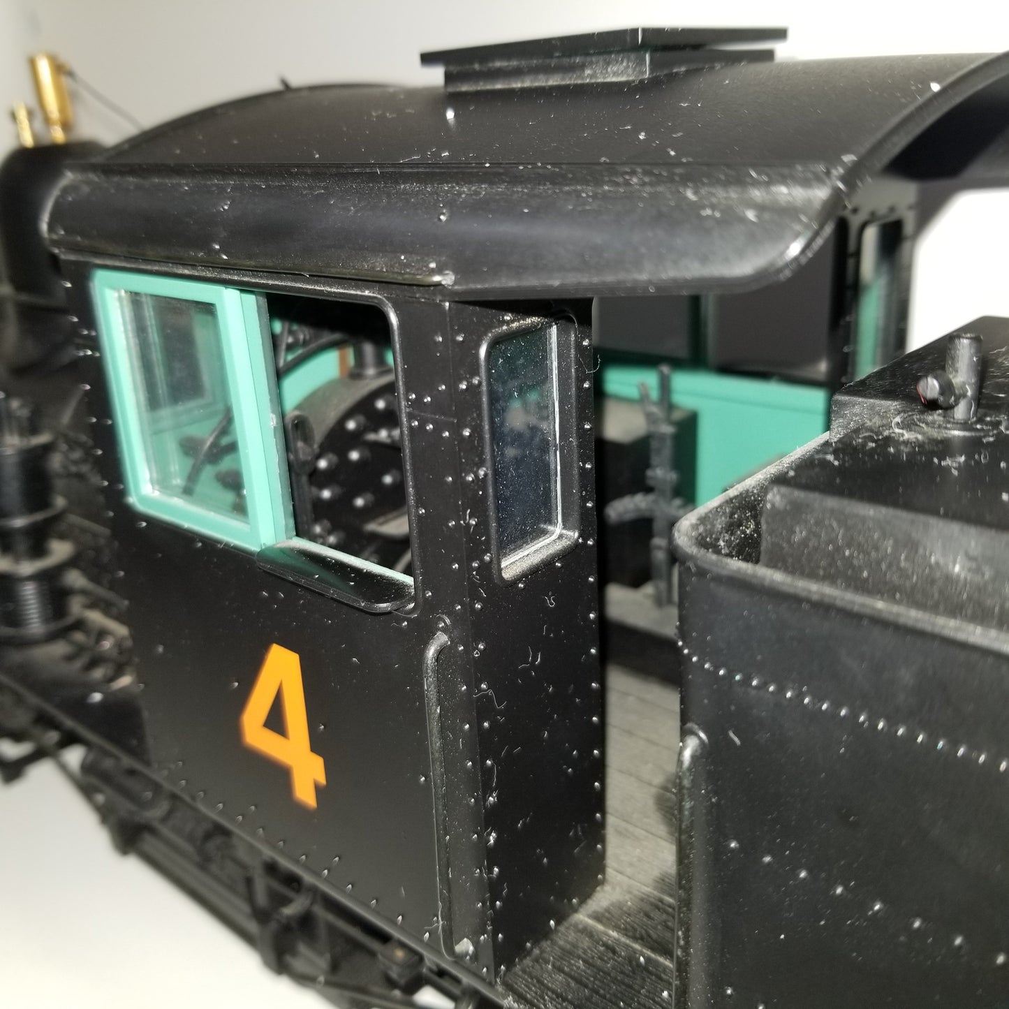 Bachmann 82698 West Side Lumber Co. #4 DCC Sound-Equipped 55-Ton Three-Truck Sha