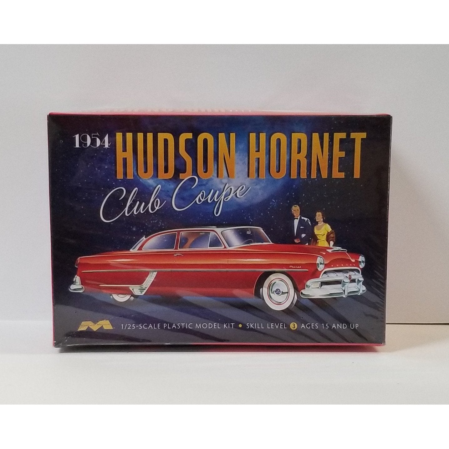 1/25 Scale Moebius Models No.1213 1954 Hudson Hornet Club Coupe