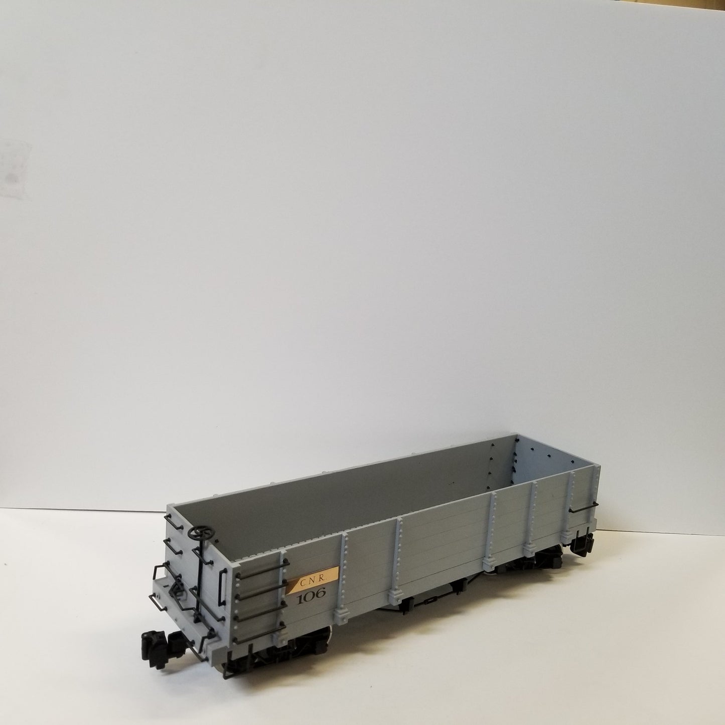 G Scale Bachmann  MOW C.N.R.Gondola No.106