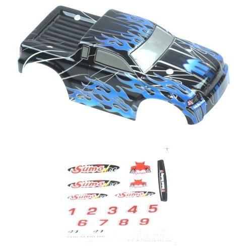 24203 Truck Body- Black+Blue for Sumo RC