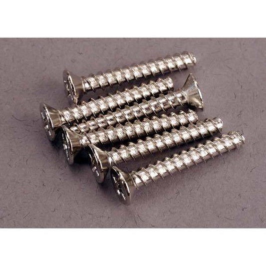 2650 Screws, 3X20Mm Countersunk Self-Tapping (6)