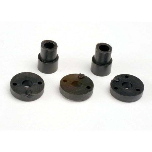 2669 Piston Head Set (2-Hole (2)/ 3-Hole (2))/ Shock Mounting Bushings & Washers (2) (Big Bore Shocks)