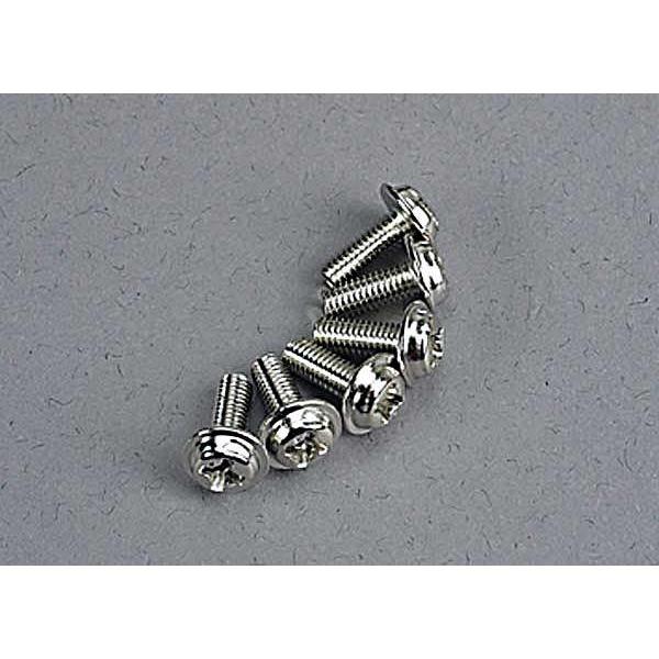 3185 Traxxas Screws 3X8Mm Washerhead Machine