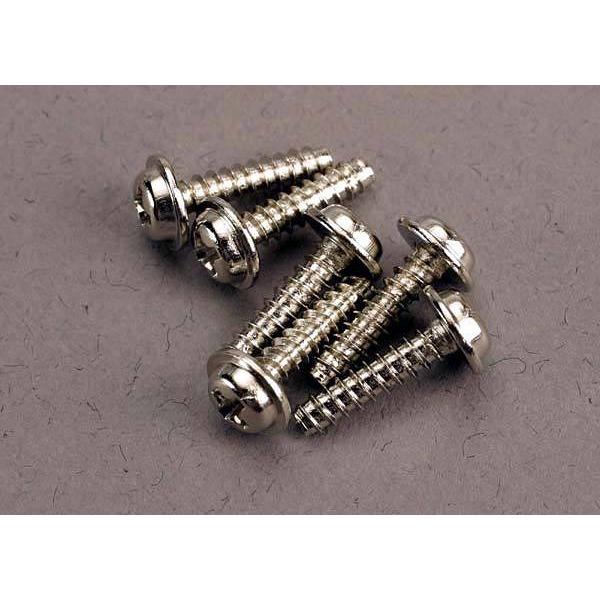 3286 Screws, 3X12Mm Washerhead Self-Tapping (6)