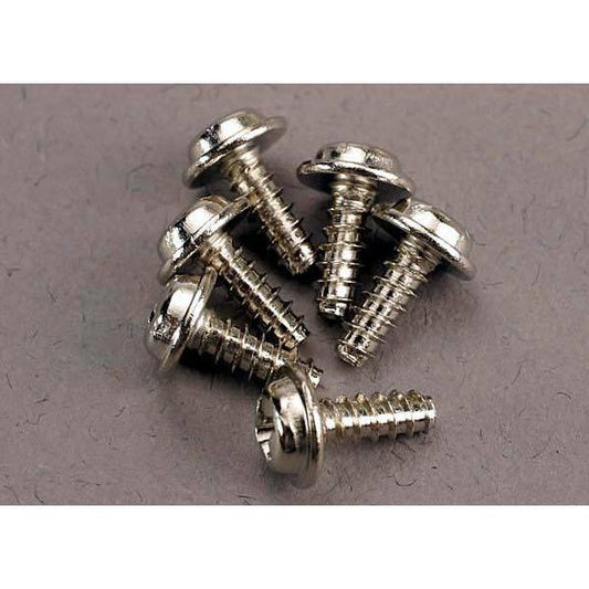 3290 Screws, 3X8Mm Washerhead Self-Tapping (6)