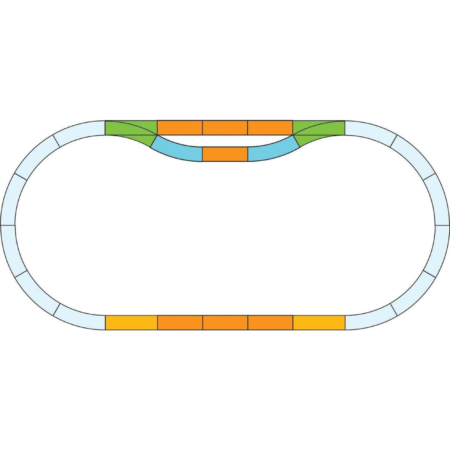 35300 Station Track Set - Swasey's Hardware & Hobbies