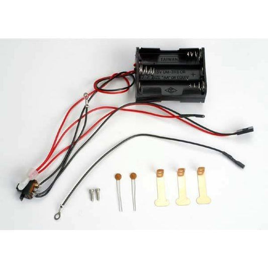 3590 Battery Holder, 6-Cell (Assembly Includes: On/Off Switch/Rts Contacts/ Wires To Rts Motor And To Receiver Œbattery In”)